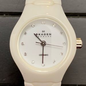 Ladies’ Skagen ceramic watch